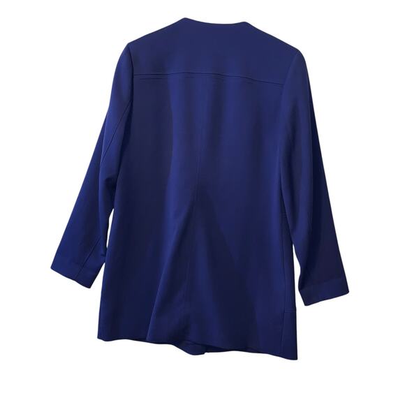 Kenneth Cole blue zip up jacket sz L - Picture 6 of 12